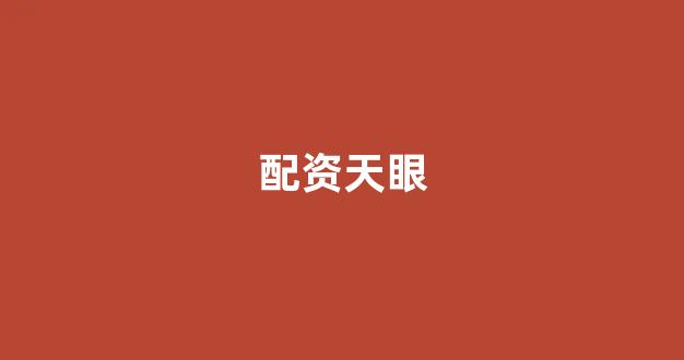 顶级配资